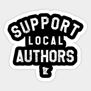 Support Local Authors Sticker